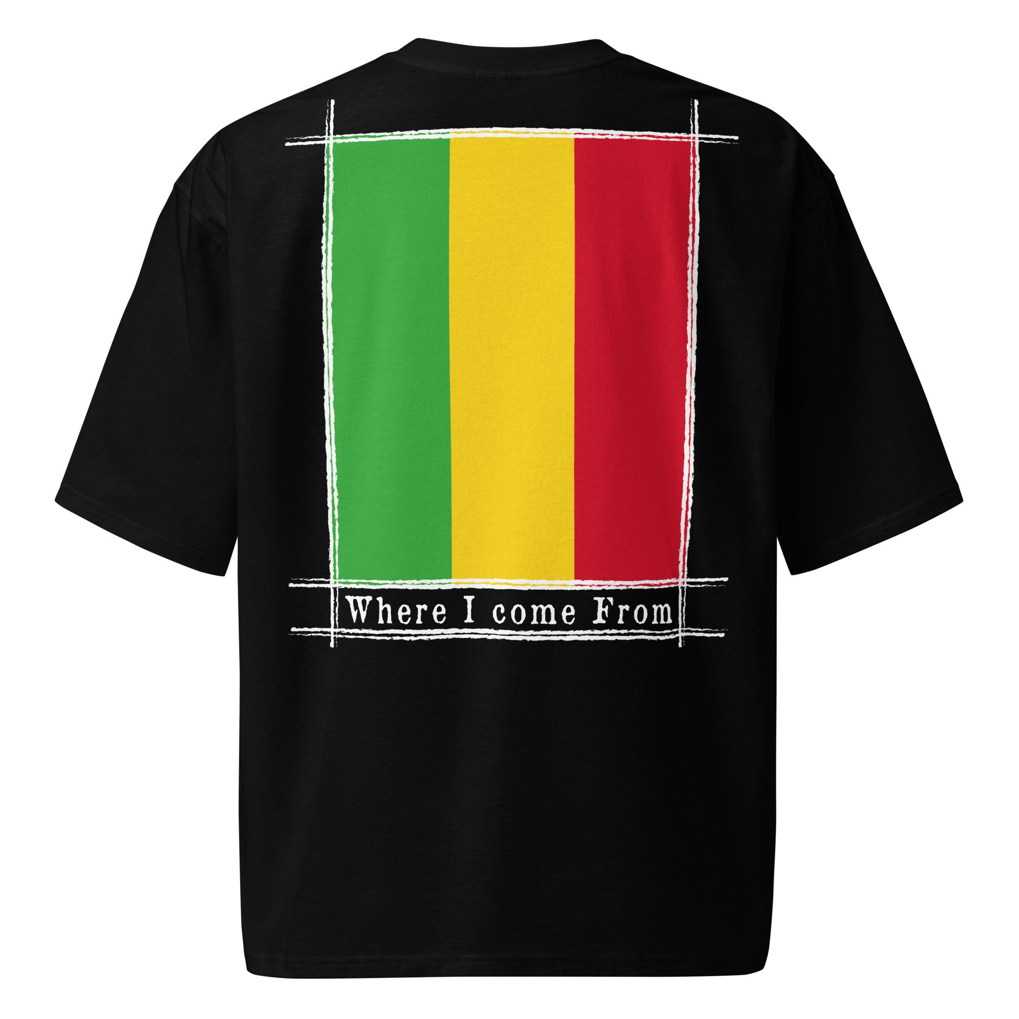 T-shirt COME FROM MALI lourd oversize