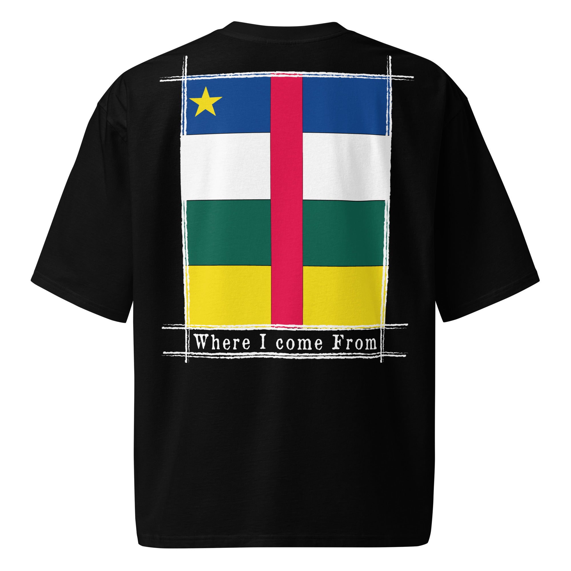 T-shirt COME FROM RCA lourd oversize