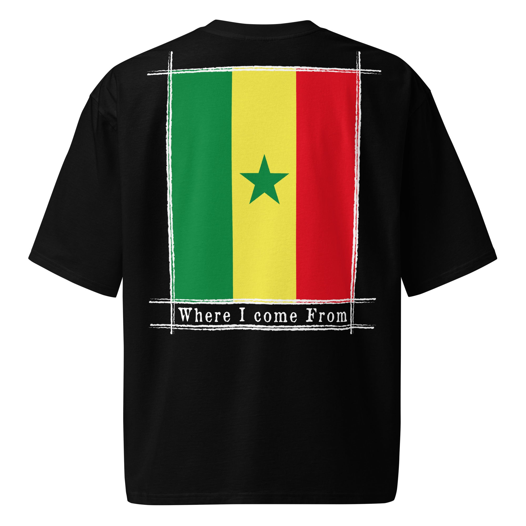 T-shirt COME FROM SENEGAL lourd oversize