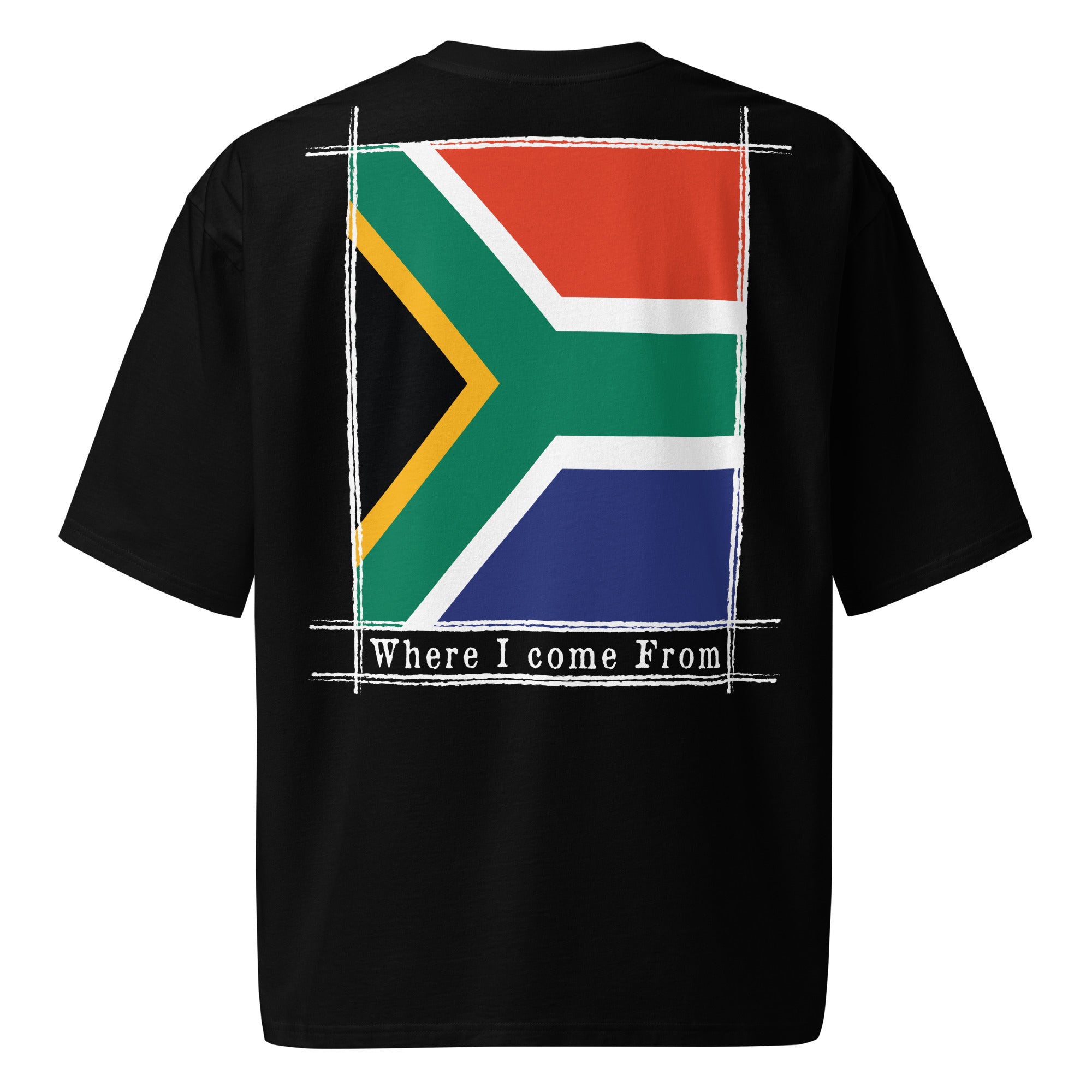 T-shirt COME FROM SOUTH AFRICA lourd oversize