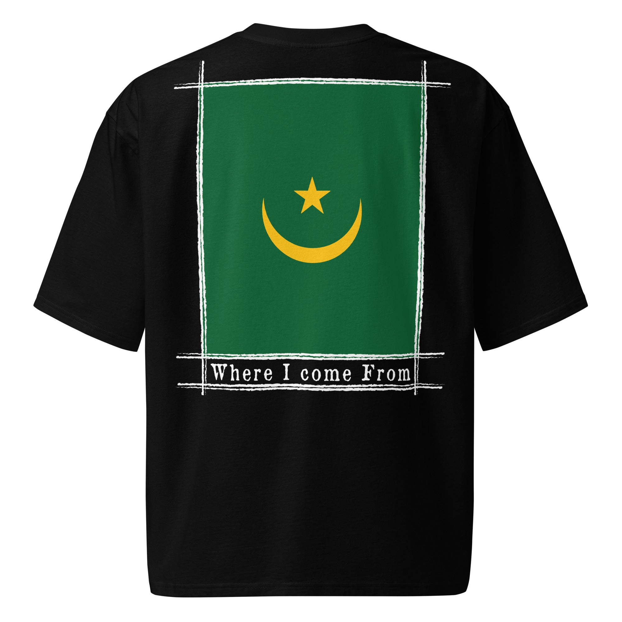 T-shirt COME FROM MAURITANIE lourd oversize