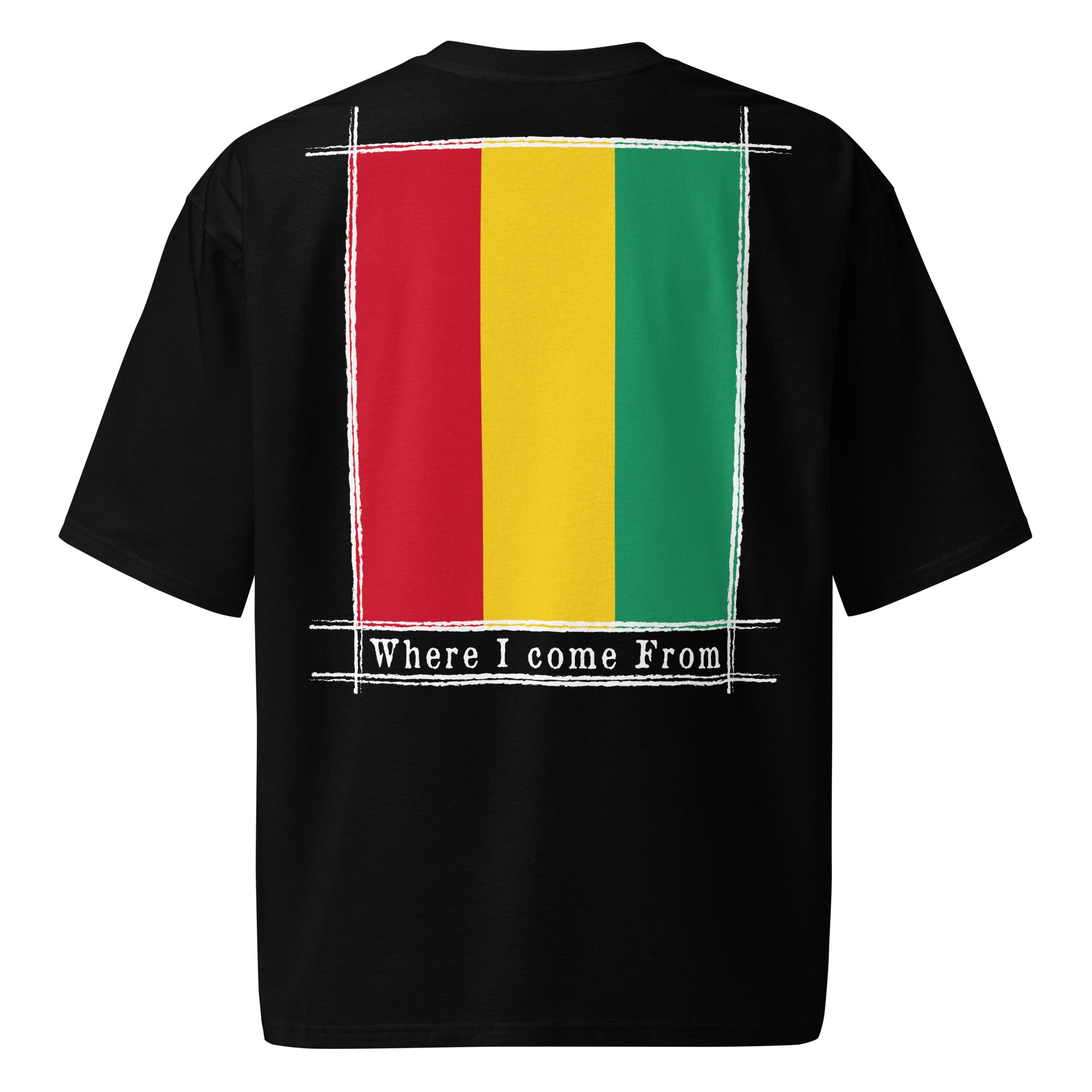 T-shirt COME FROM G CONAKRY lourd oversize