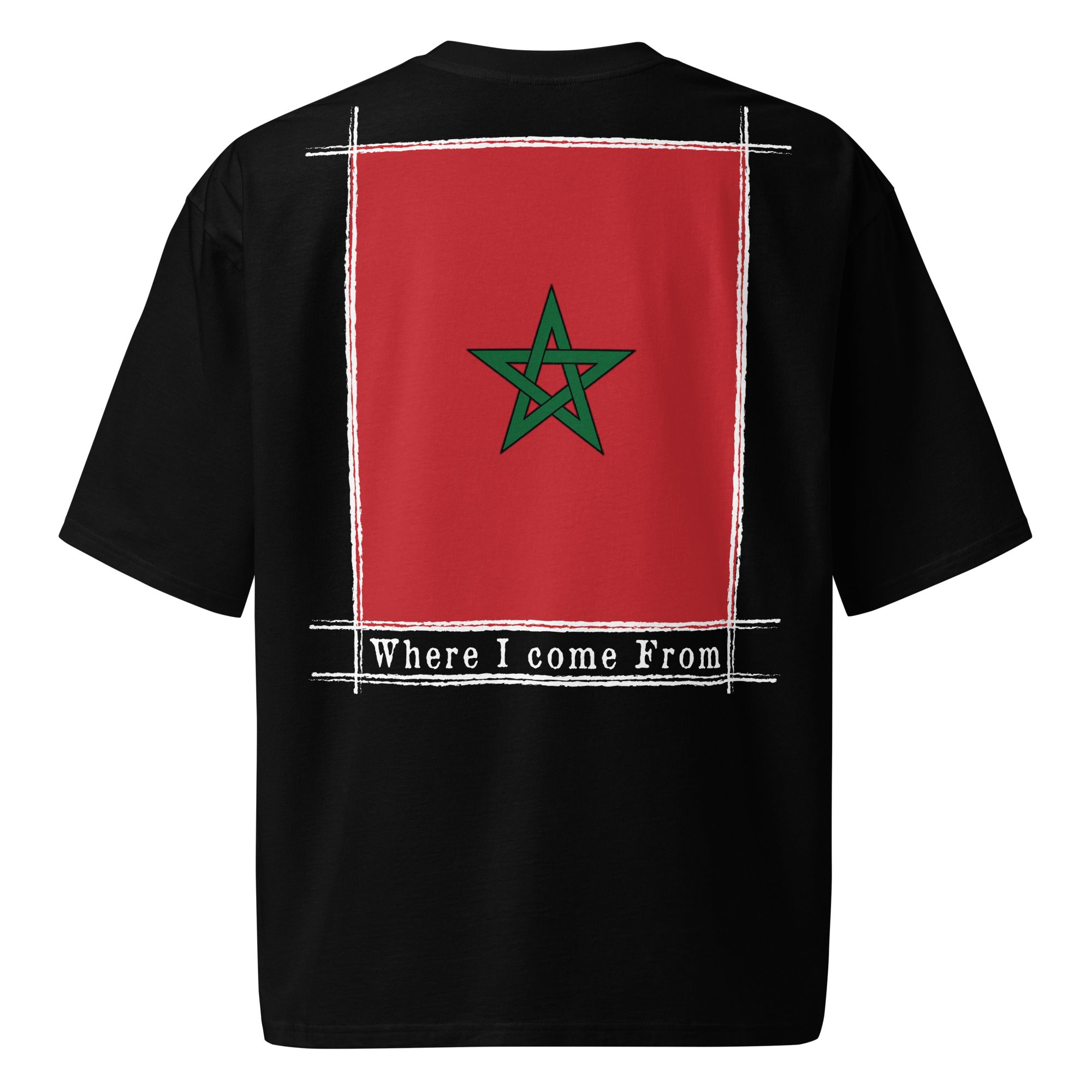 T-shirt COME FROM MAROC lourd oversize