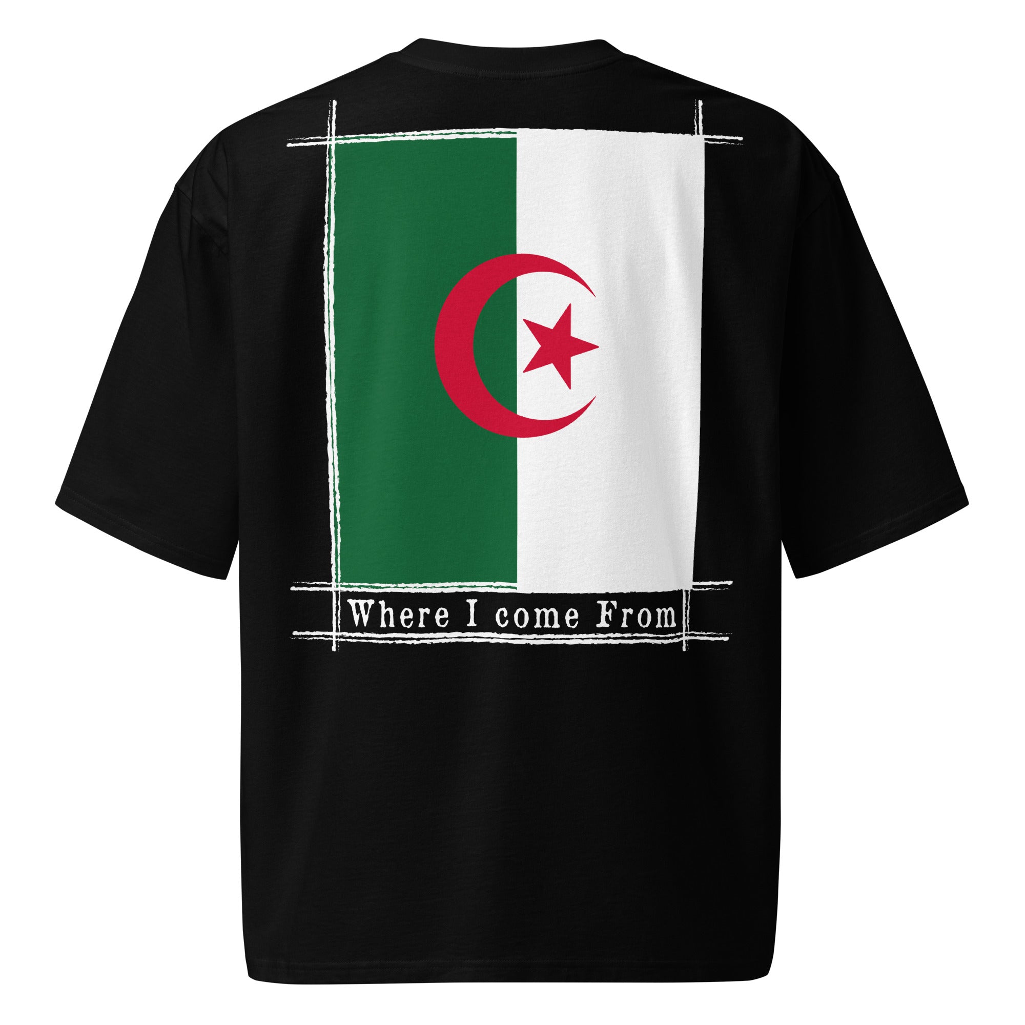 T-shirt COME FROM ALGERIE lourd oversize