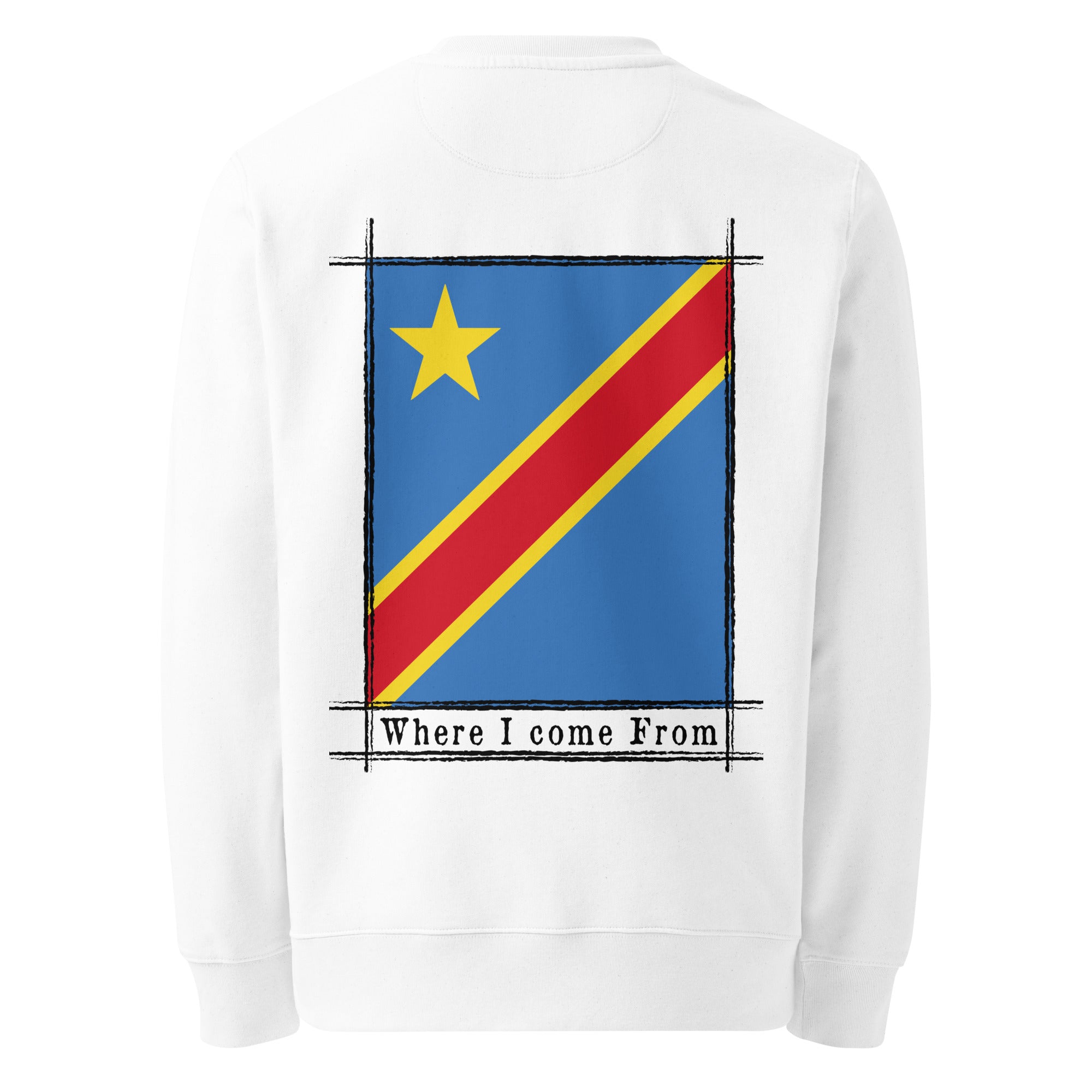 Sweatshirt COME FROM CONGO RDC unisexe