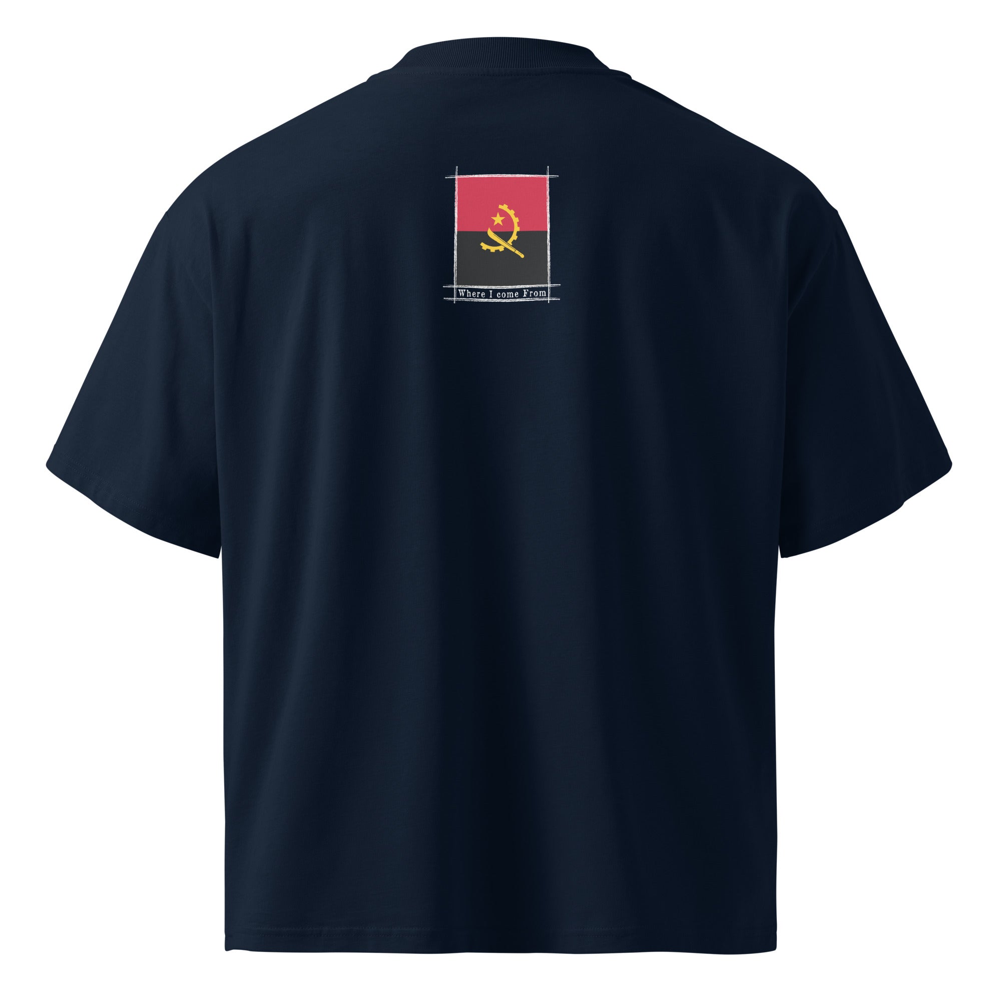 T-shirt COME FROM ANGOLA col montant  unisexe